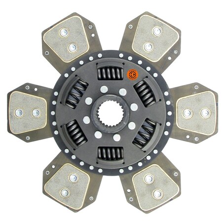 Aic Replacement Parts 12-1/4 Transmission Disc, 6 Pad, w/ 1-9/16 24 Spline Hub D2271186N-HYC